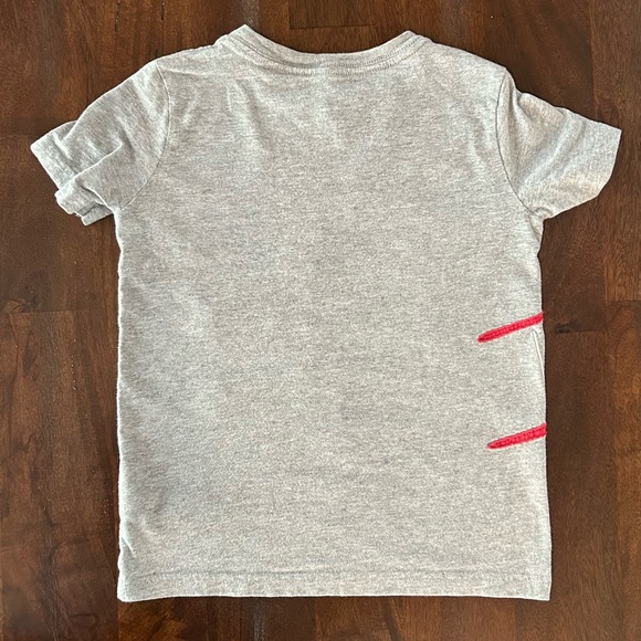 Mini Boden Boys Grey, Red, Blue Airplane T-shirt, Tee, Size 5-6 - Picture 5 of 5